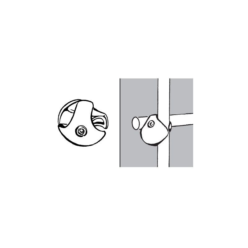 Rohr- und Kugelsystem " Kleiderbügel FI25 " Shop-Zubehör