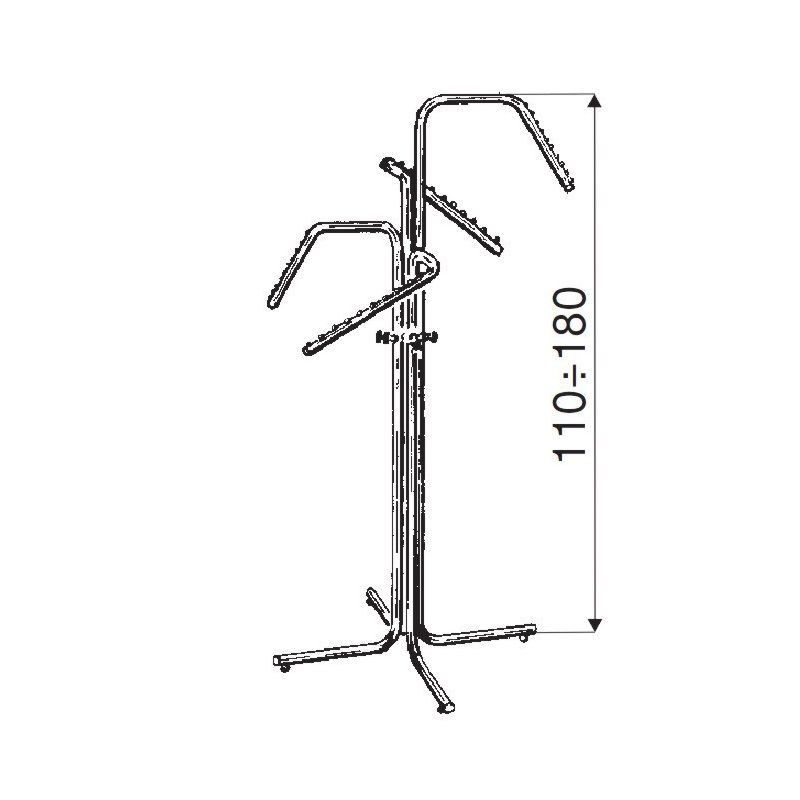 Garderobenständer " ARM TRANSPORTER " Ladeneinrichtungen