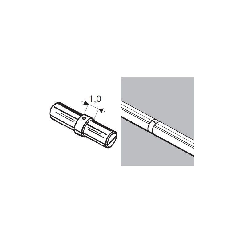 Rohr- und Kugelsystem " Pleuelstange fi25 " Shop-Zubehör