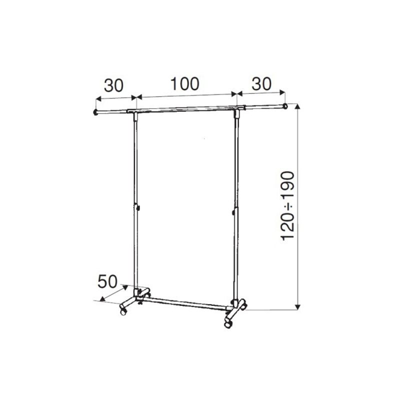 Kleiderständer " TRANSPORTERS Ständer " Ladeneinrichtung