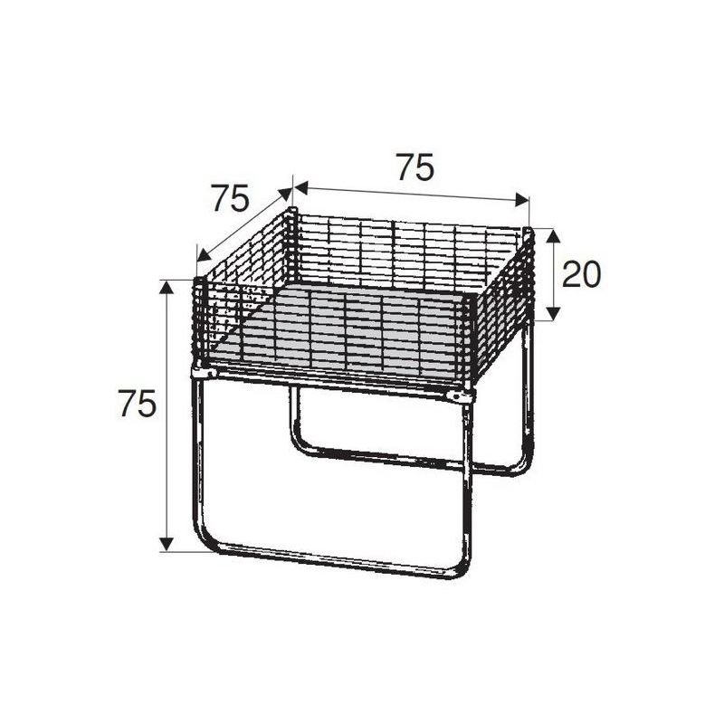 Ladenregale " Werbekörbe " Ladeneinrichtungen