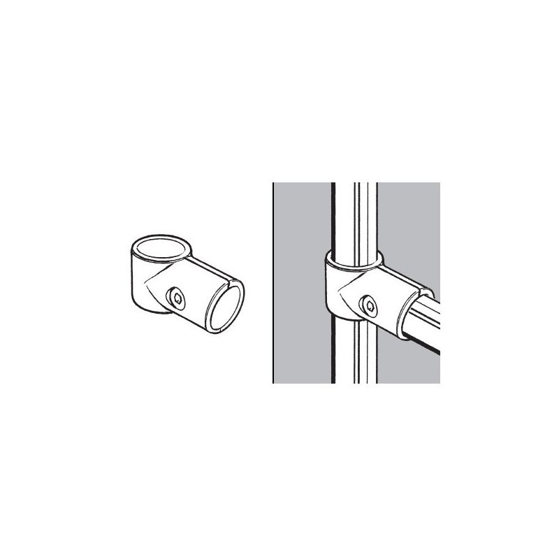 Rohr- und Kugelsystem " Ladenbügel FI25 " Ladenzubehör