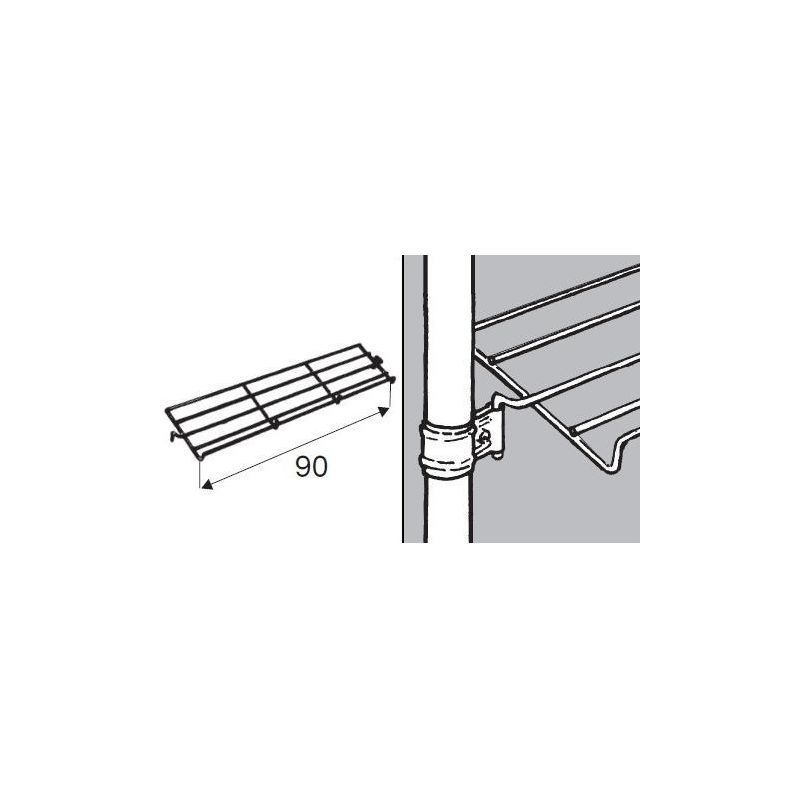 Rohr-Kugel-System " Regalstangen fi25 " Shop-Zubehör