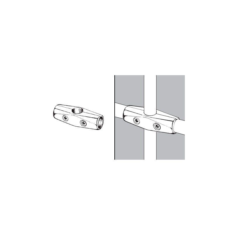 Rohr- und Kugelsystem " Kupplungsrohre FI25 " Shop-Zubehör