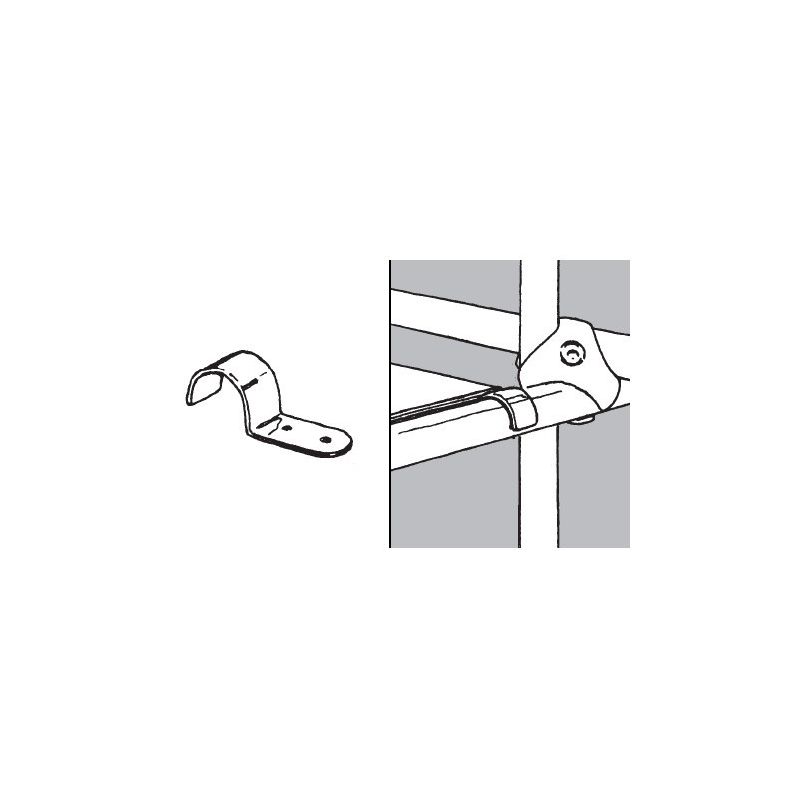 Rohr- und Kugelsystem " Griffrohre FI25 " Shop-Zubehör