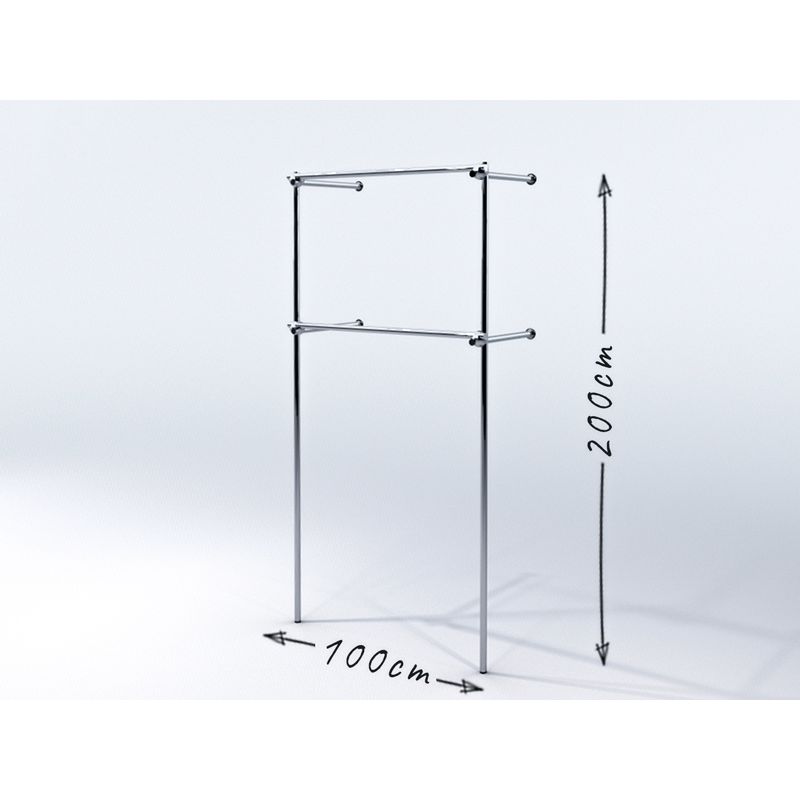 Ladenregale, Kleiderständer, Kleiderständer, Ladeneinrichtungen.