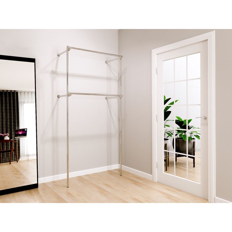 Ladenregale, Kleiderständer, Kleiderständer, Ladeneinrichtungen.