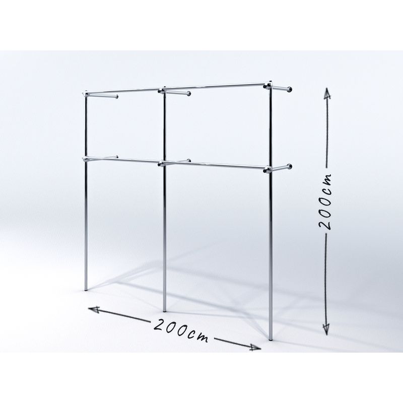 Ladenregale, Kleiderständer, Kleiderständer, Ladeneinrichtungen.