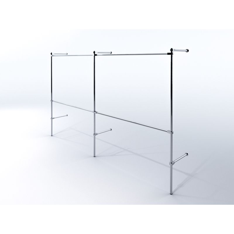 Ladenregale, Kleiderständer, Kleiderständer, Ladeneinrichtungen.