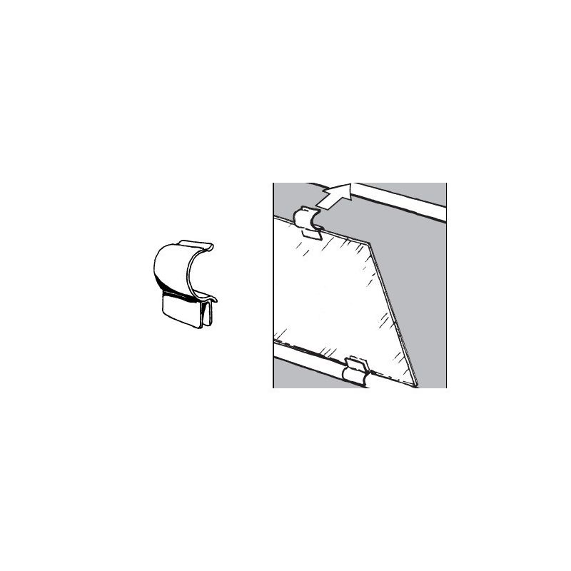 Rohr- und Kugelsystem " Griffstangen fi25 " Shop-Zubehör