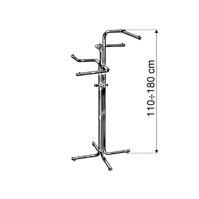 Garderobenständer " ARM TRANSPORTER " Ladeneinrichtungen
