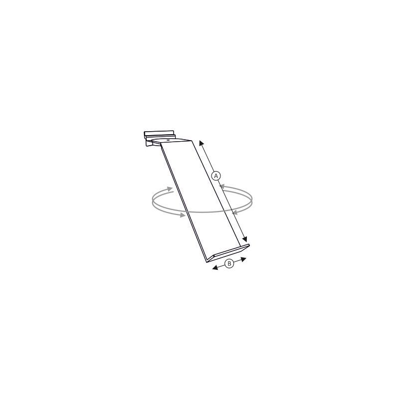 SPACEWALL Shop Panels -Schuh-Display - Ladenbau