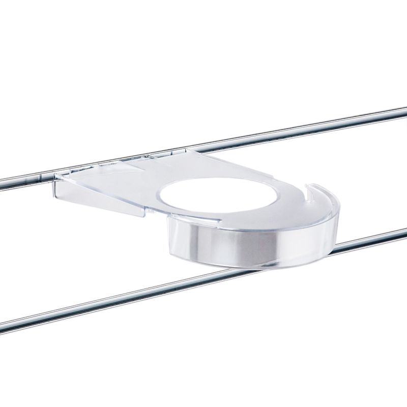 Lamellenwandaufhänger für Bälle, Acryl klar