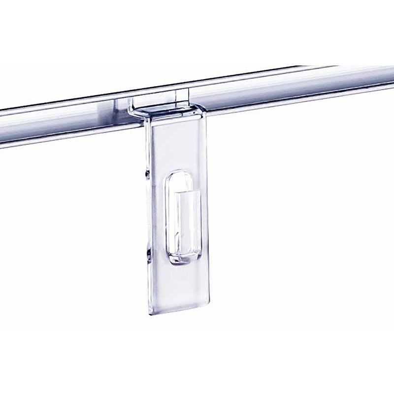 Shop-Paneele SPACEWALL -Klarsichthaken- Shop-Beschläge