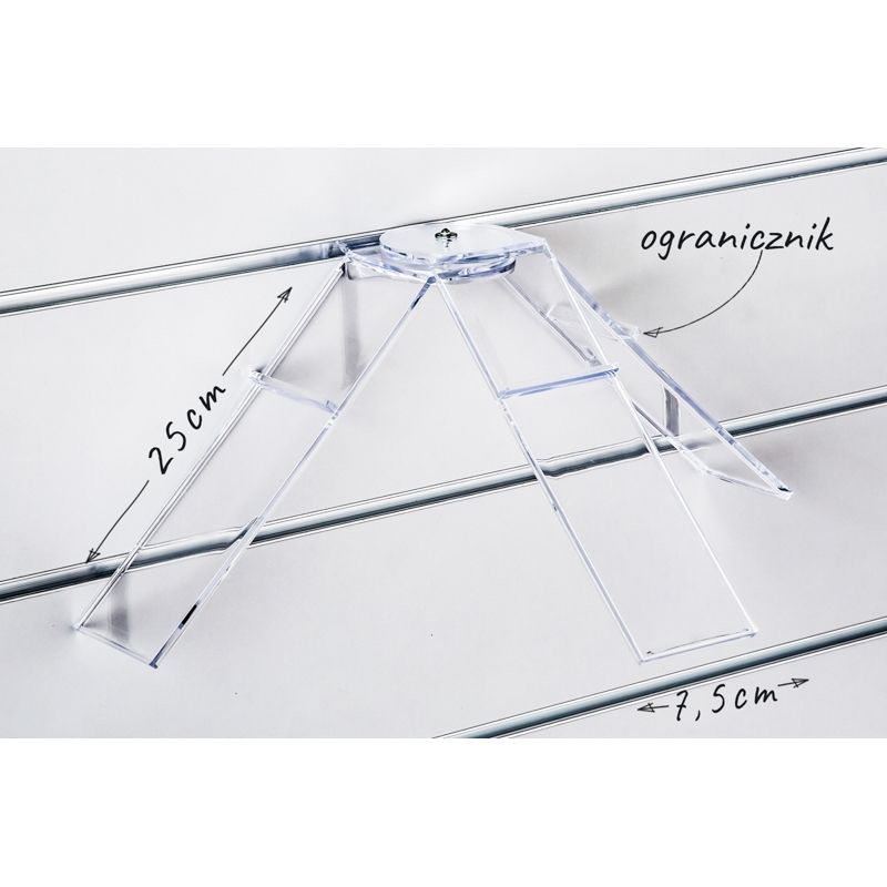 Slatwall-Ladenpaneele - Schuhregale - Ladeneinrichtungen