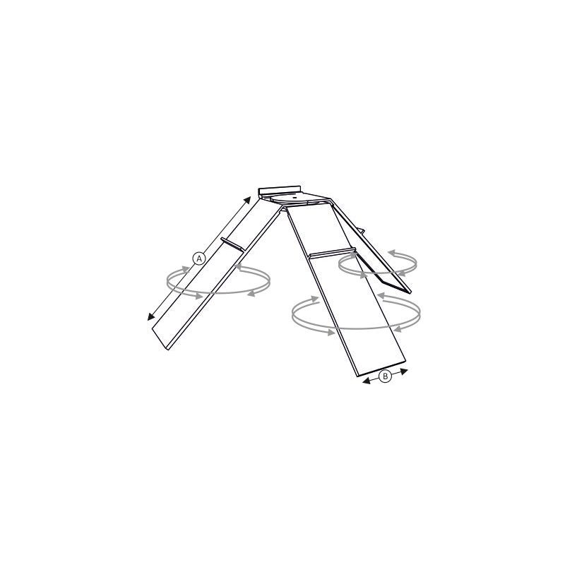 Slatwall-Ladenpaneele - Schuhregale - Ladeneinrichtungen