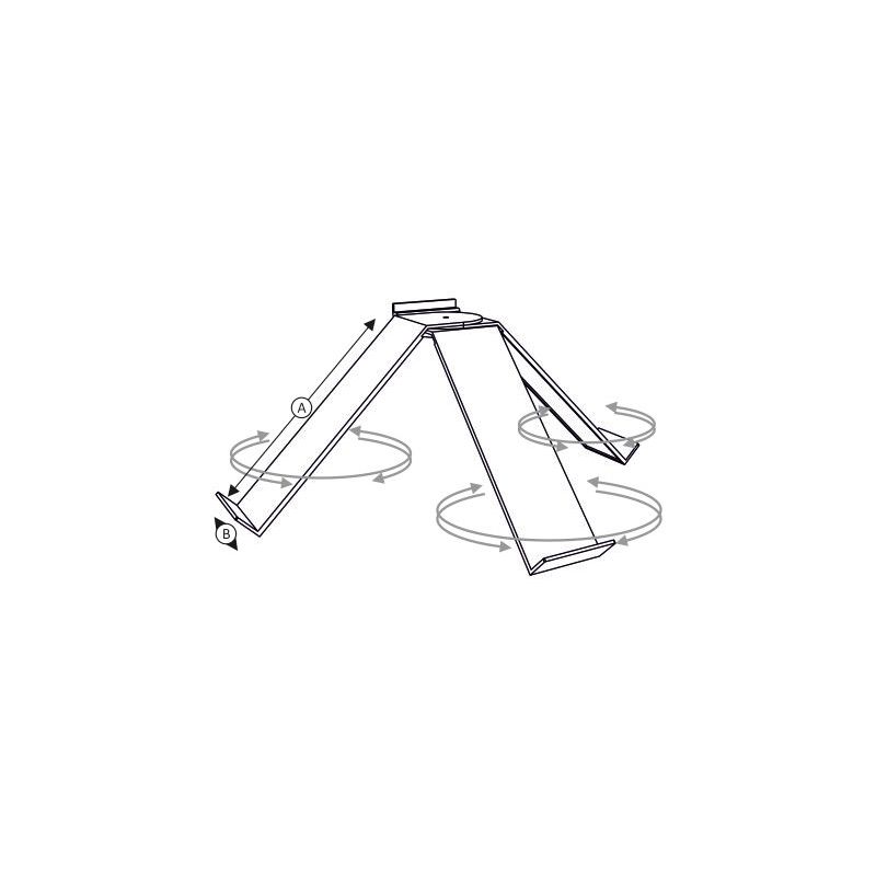 Slatwall-Ladenpaneele - Schuhregale - Ladeneinrichtungen