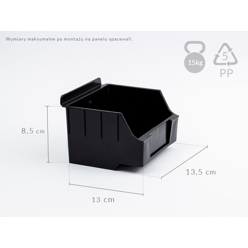 Spacewall-Ladenwände - Körbe und Behälter - Ladenbau