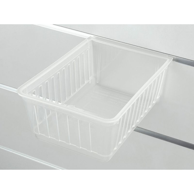 Spacewall-Ladenwände - Körbe und Behälter - Ladenbau