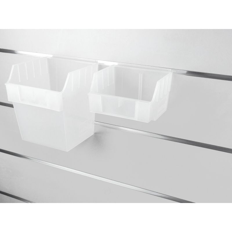 Spacewall-Ladenwände - Körbe und Behälter - Ladenbau