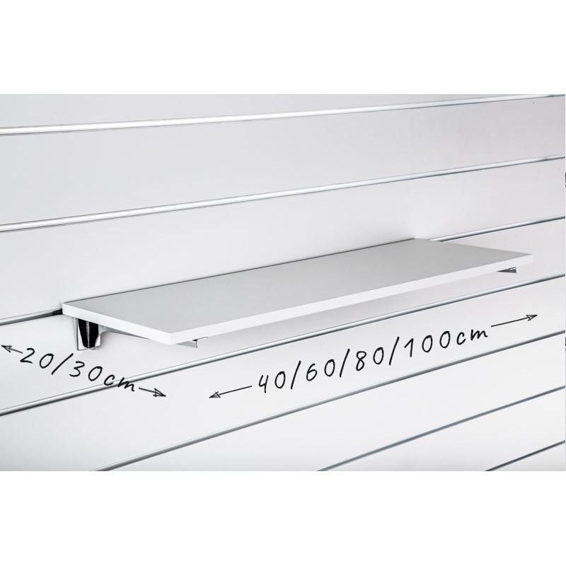 Ladenpaneele SPACEWALL -Regale Farbe Grau- Ladeneinrichtung