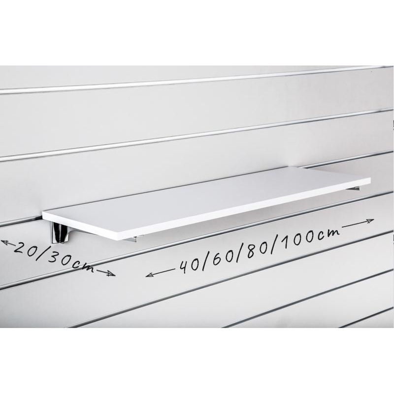 Shop-Paneele SPACEWALL -Regale Farben Weiß- Ladeneinrichtungen