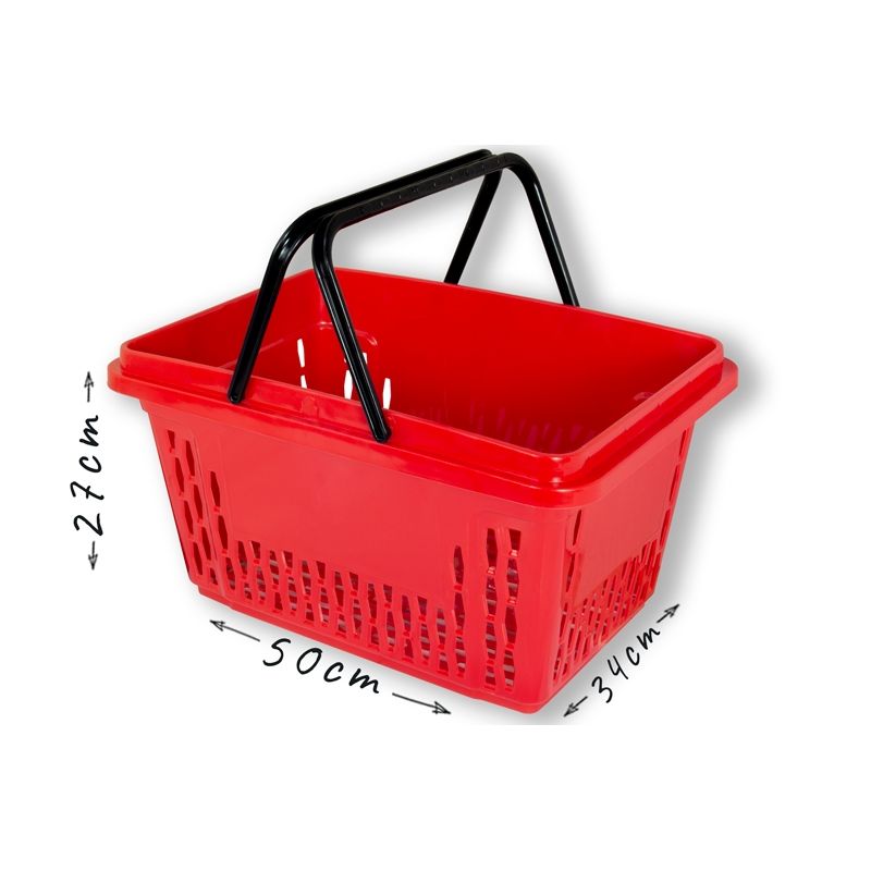 Körbe " Körbe rot " Ladeneinrichtung