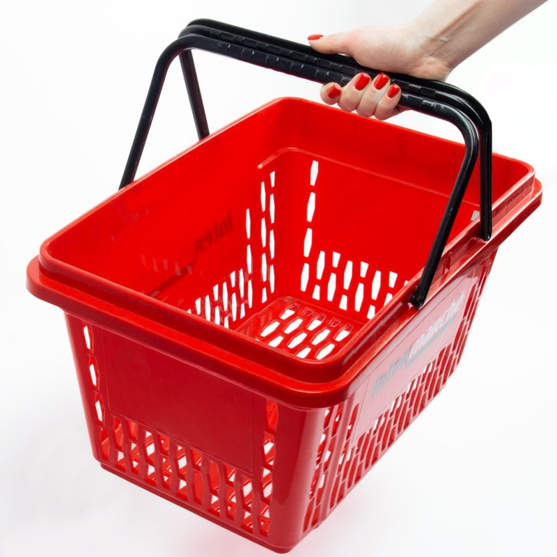 Körbe " Körbe rot " Ladeneinrichtung