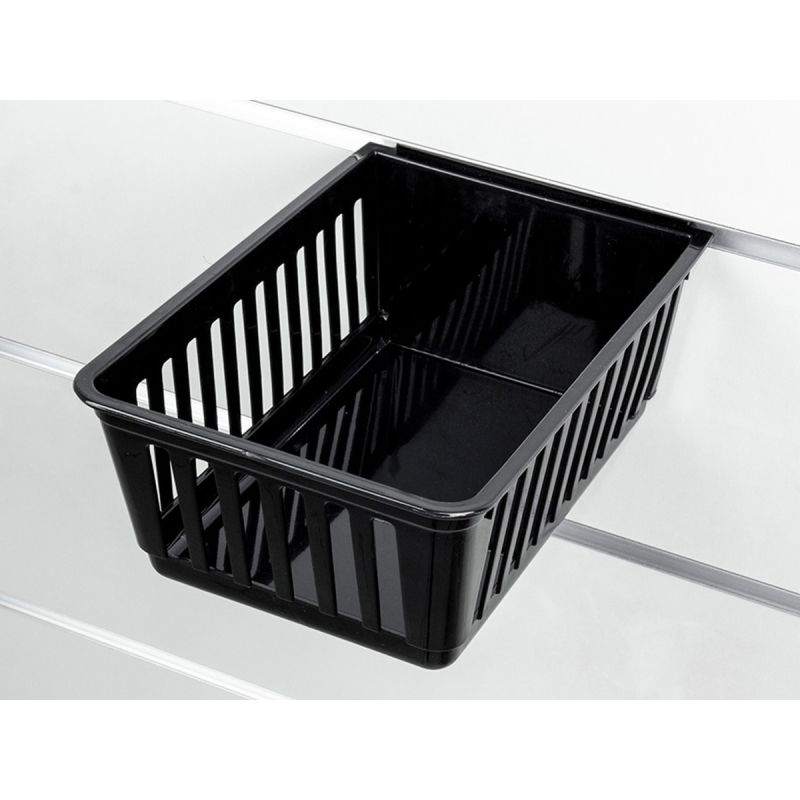 Spacewall-Ladenwände - Körbe und Behälter - Ladenbau