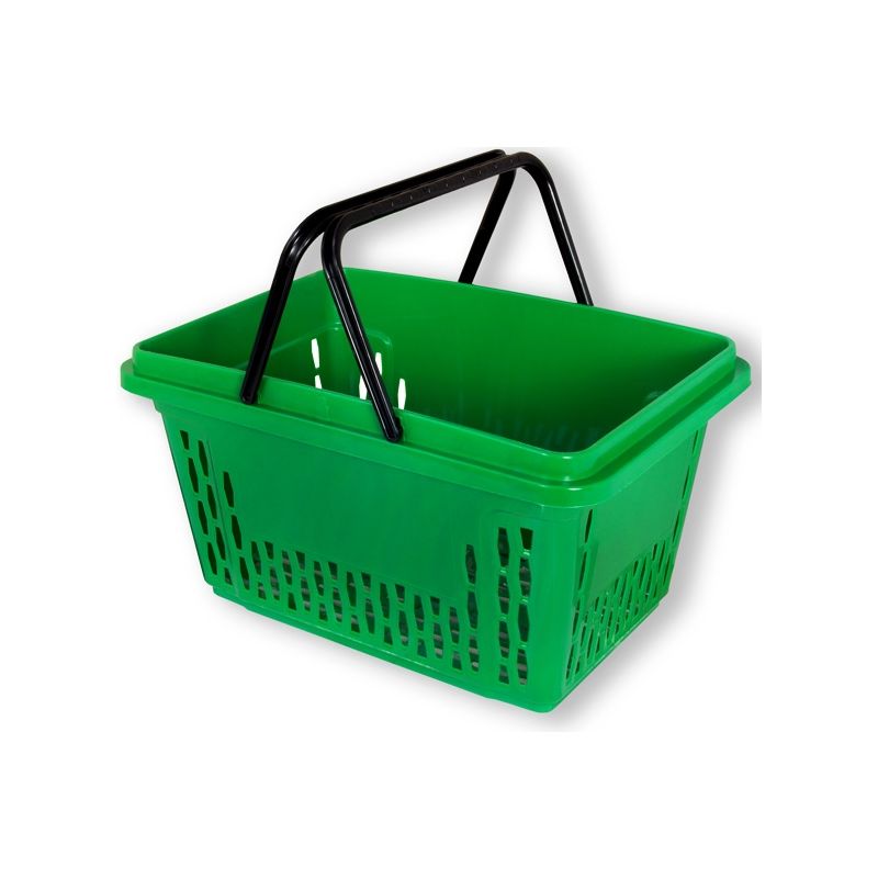 Körbe " Körbe in grün " Ladeneinrichtung