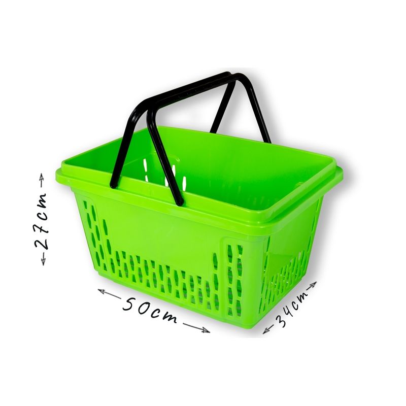 Körbe " Körbe in grün " Ladeneinrichtung