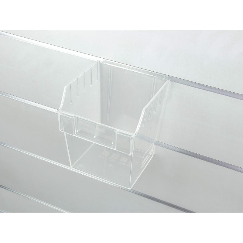 Spacewall-Ladenwände - Körbe und Behälter - Ladenbau