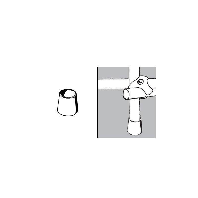 Rohr-Kugel-System " Fußstangen fi25 " Shop-Zubehör