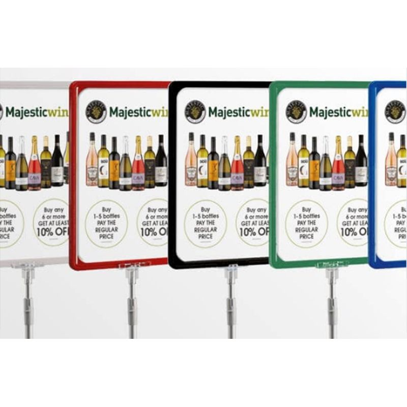 Preisauszeichnung " Werbeplakatrahmen " Shop-Zubehör