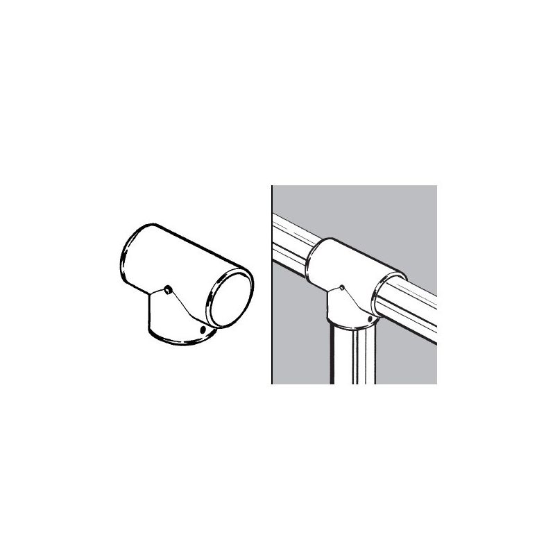 Rohr- und Kugelsystem " Verbindungsschienen FI32 " Shop-Zubehör