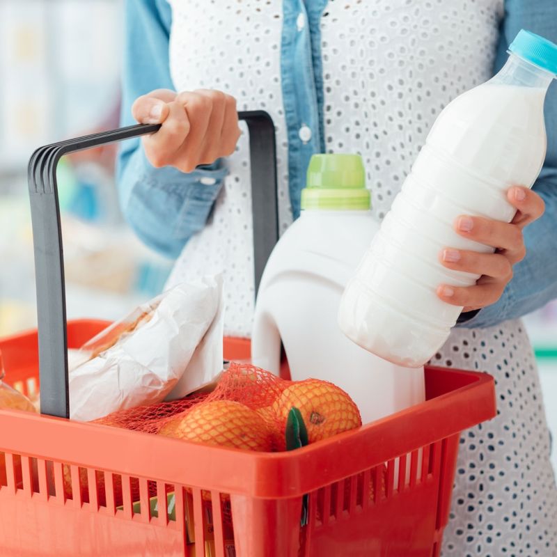 Einkaufskörbe " Übersichtliche Einkaufskörbe " Ladeneinrichtung