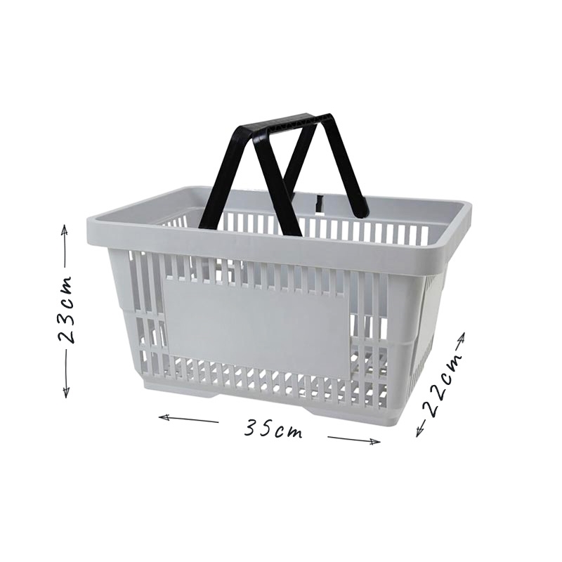 Körbe " Körbe in Grau " Ladeneinrichtung