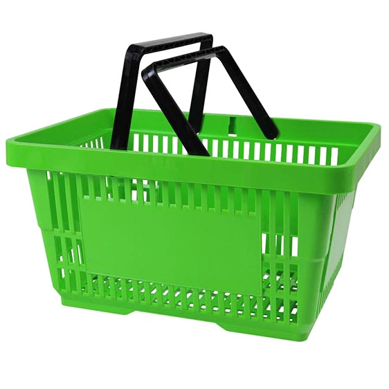 Körbe " Körbe in grün " Ladeneinrichtung
