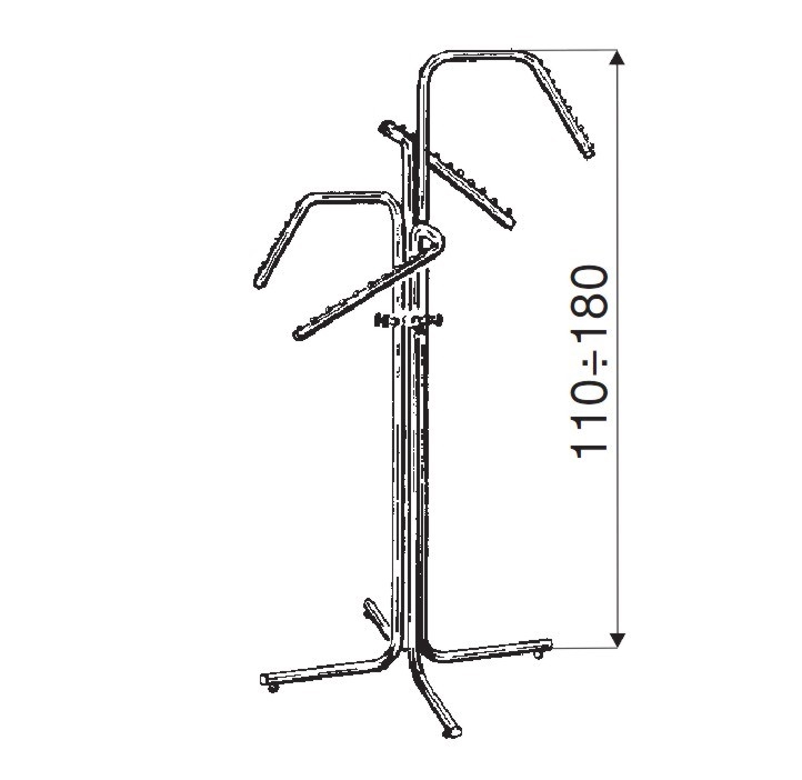 Garderobenständer " ARM TRANSPORTER " Ladeneinrichtungen