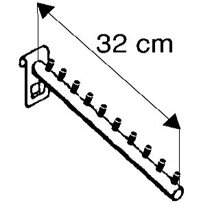 SHOP HANGING " KRATA Kleiderbügel " Ladeneinrichtungen