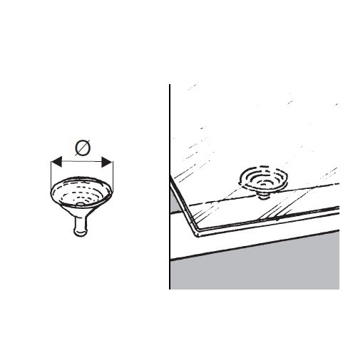 Rohr- und Kugelsystem " Absaugstangen fi25 " Shop-Zubehör