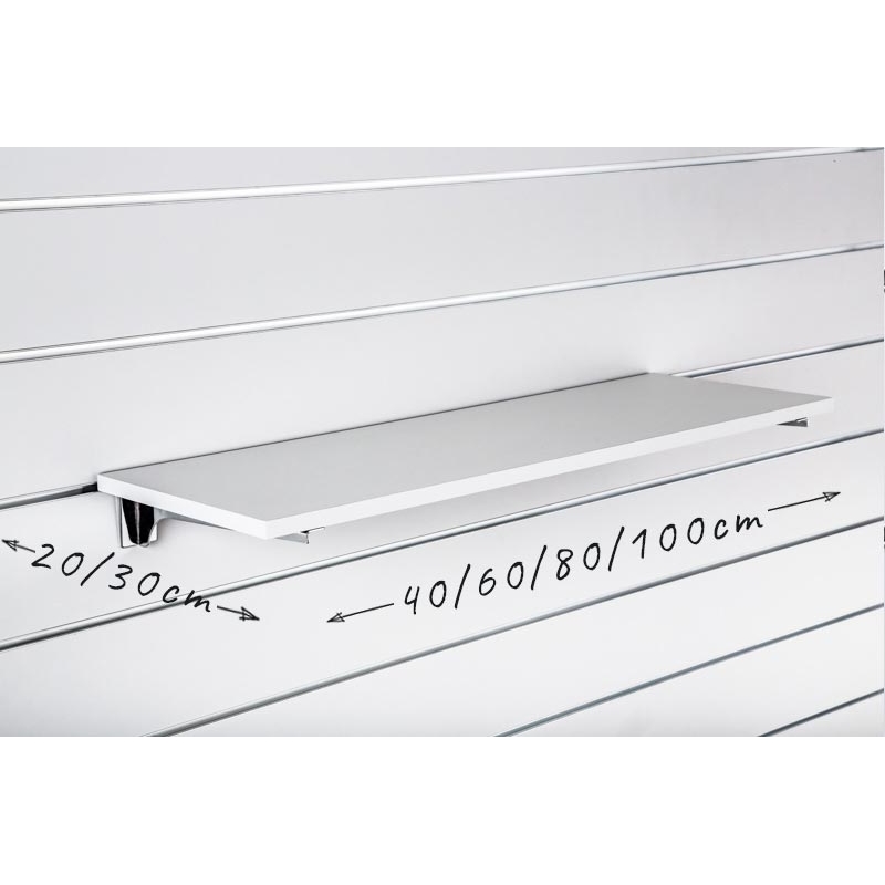 Ladenpaneele SPACEWALL -Regale Farbe Grau- Ladeneinrichtung