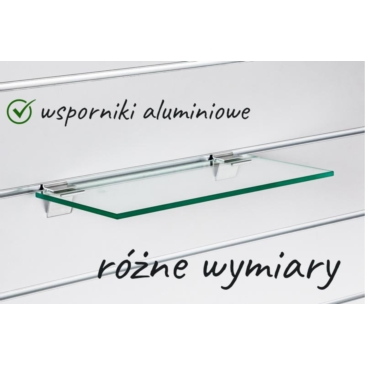 Ladenpanele SPACEWALL -Regale Glasplatte- Ladeneinrichtung