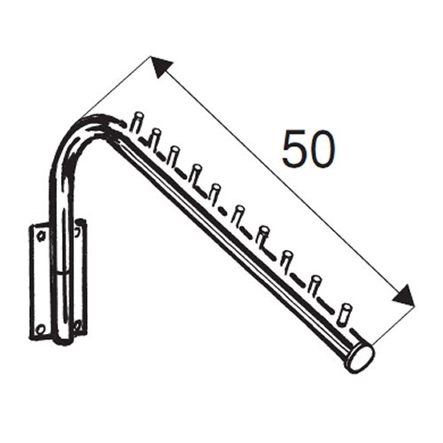 Ladenregale " Wandaufhänger " Ladeneinrichtungen