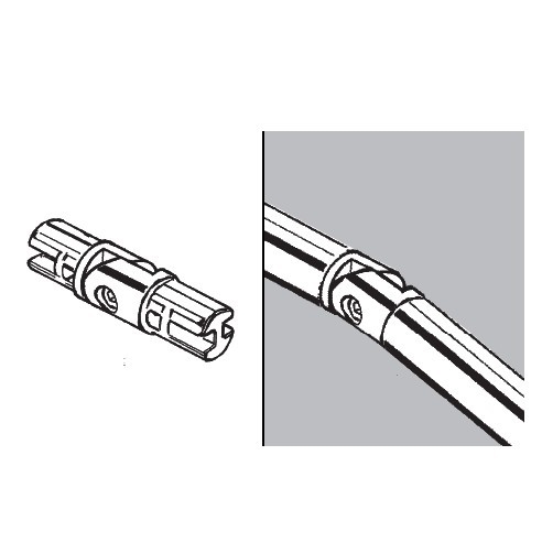 Rohr- und Kugelsystem " Kleiderstangen FI25 " Shop-Zubehör