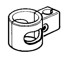 SHOP FITTINGS " Klemmverbinder " Ladenbeschläge