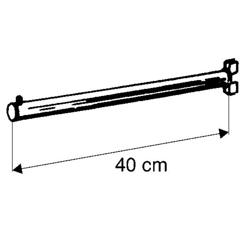 Kleiderständer " Gerade Schrägbügel " Ladeneinrichtung