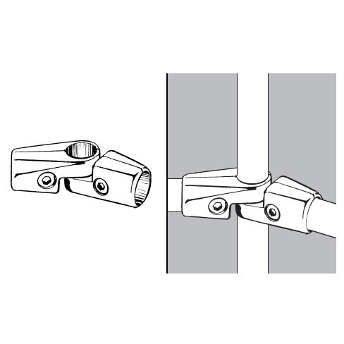 Rohr- und Kugelsystem " Verbindungsrohre FI25 " Shop-Zubehör