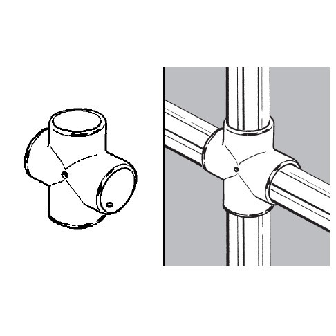 Rohr- und Kugelsystem " Pleuelstange fi25 " Shop-Zubehör