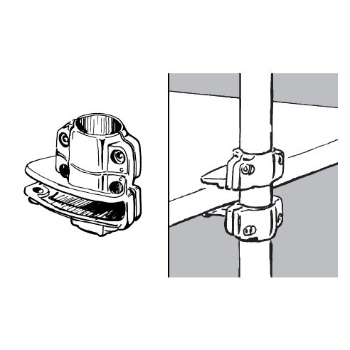Rohr- und Kugelsystem " Halterungsstangen FI25 " Shop-Zubehör